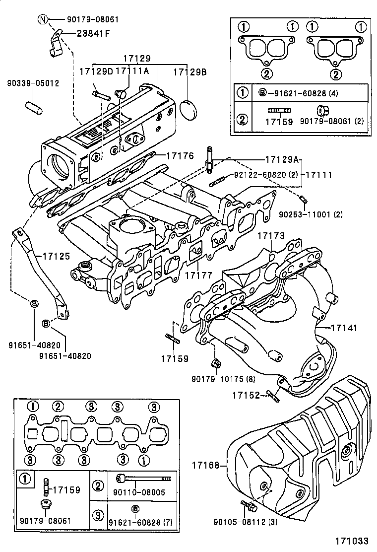 17111-35091 MANIFOLD, INTAKE product image