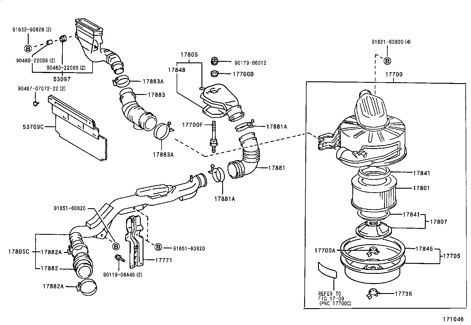 17841-44030 GASKET, FILTER ELEMENT product image
