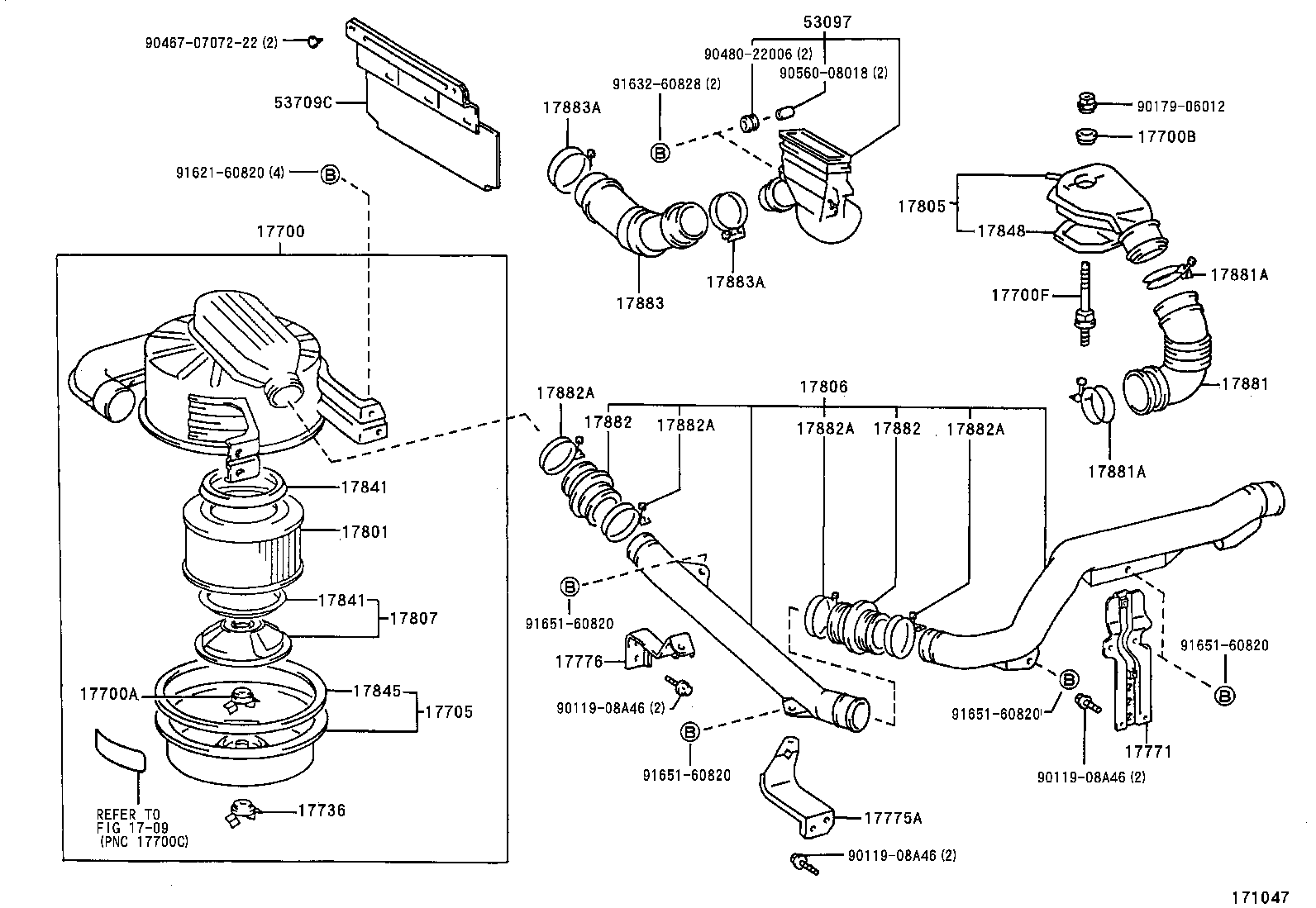 17841-44030 GASKET, FILTER ELEMENT product image