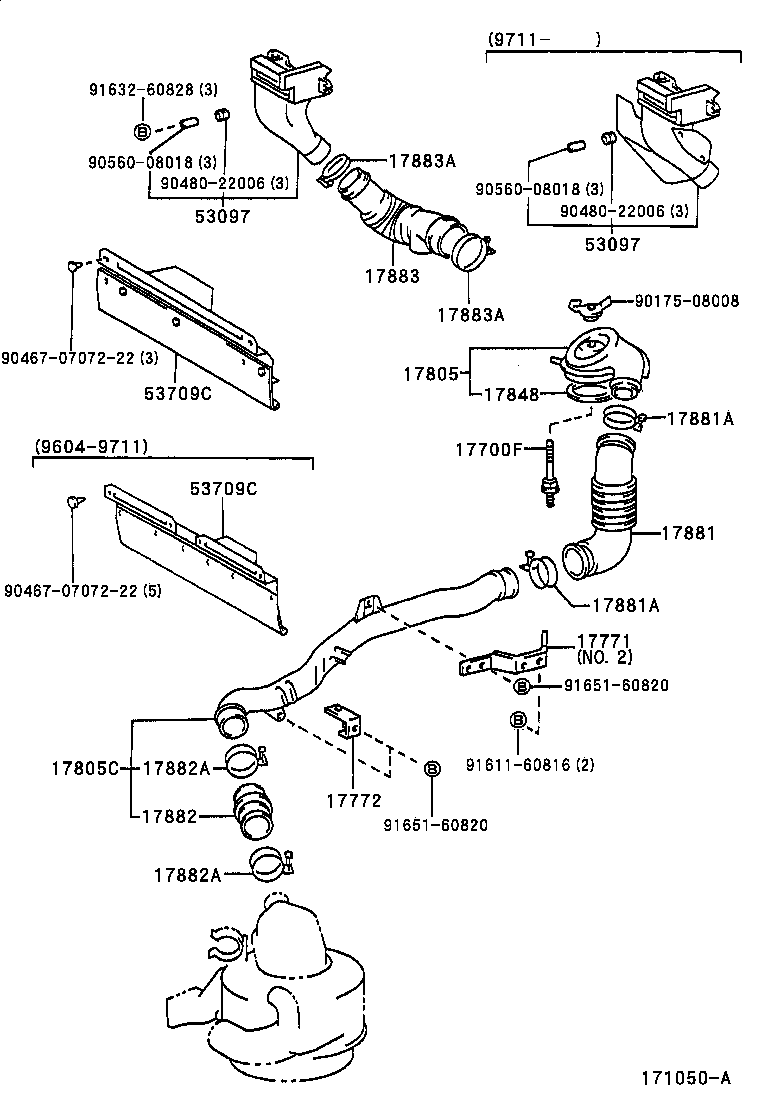 17700-73291 CLEANER ASSY, AIR product image