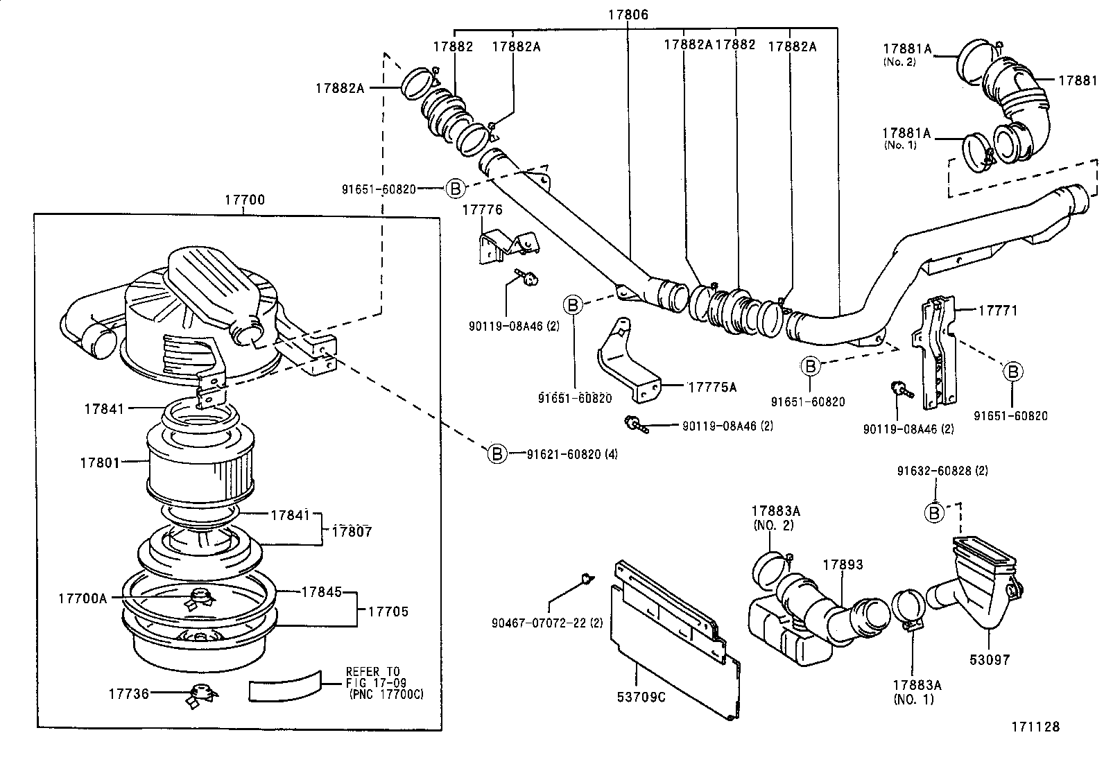 17841-44030 GASKET, FILTER ELEMENT product image