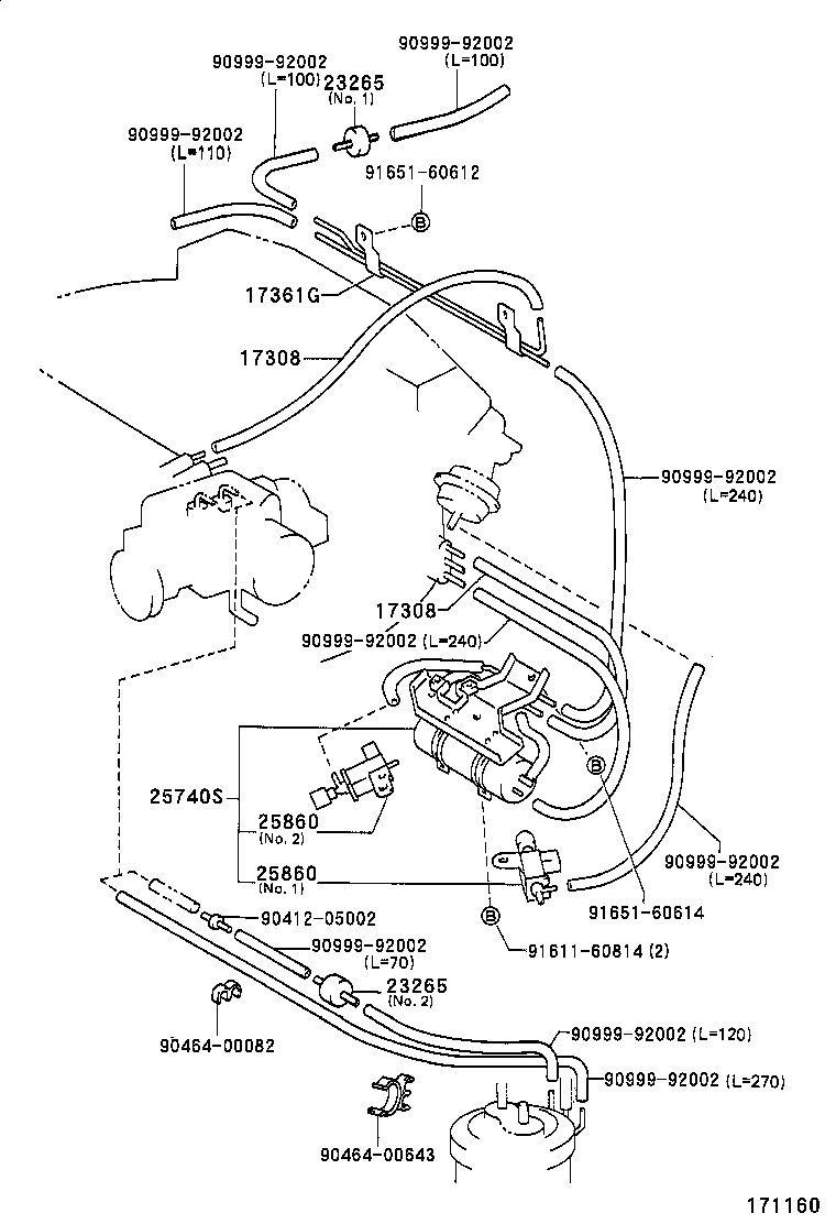 17362-88481 TUBE, AIR, NO.2 product image