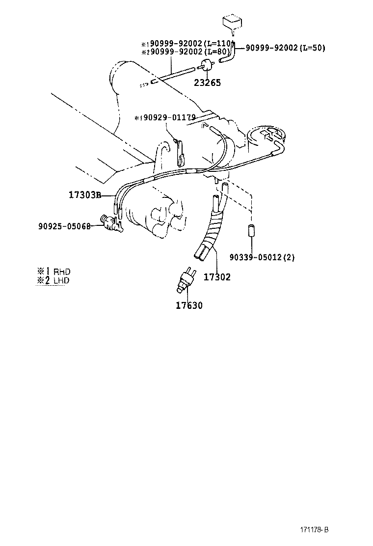 17630-11070 VALVE ASSY, AIR CONTROL product image