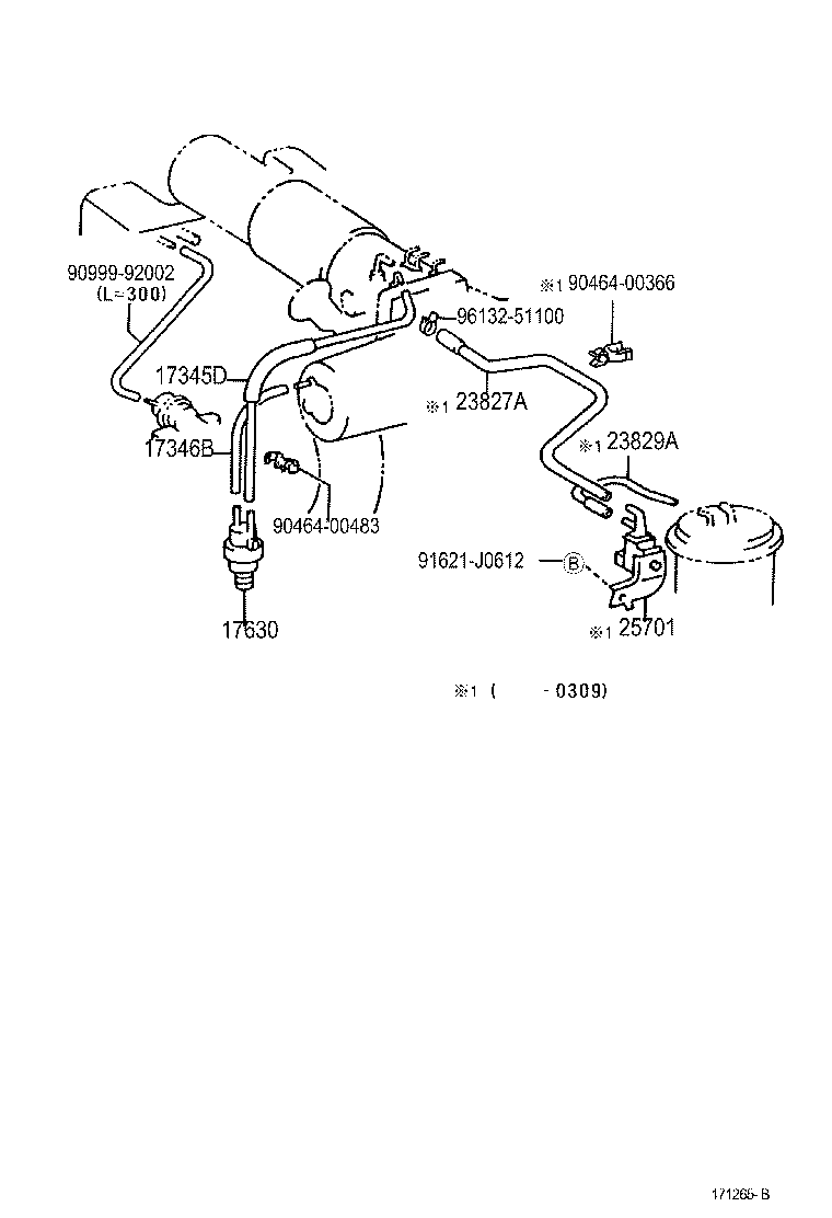 25860-75200 VALVE ASSY, VACUUM SWITCHING, NO.1 product image
