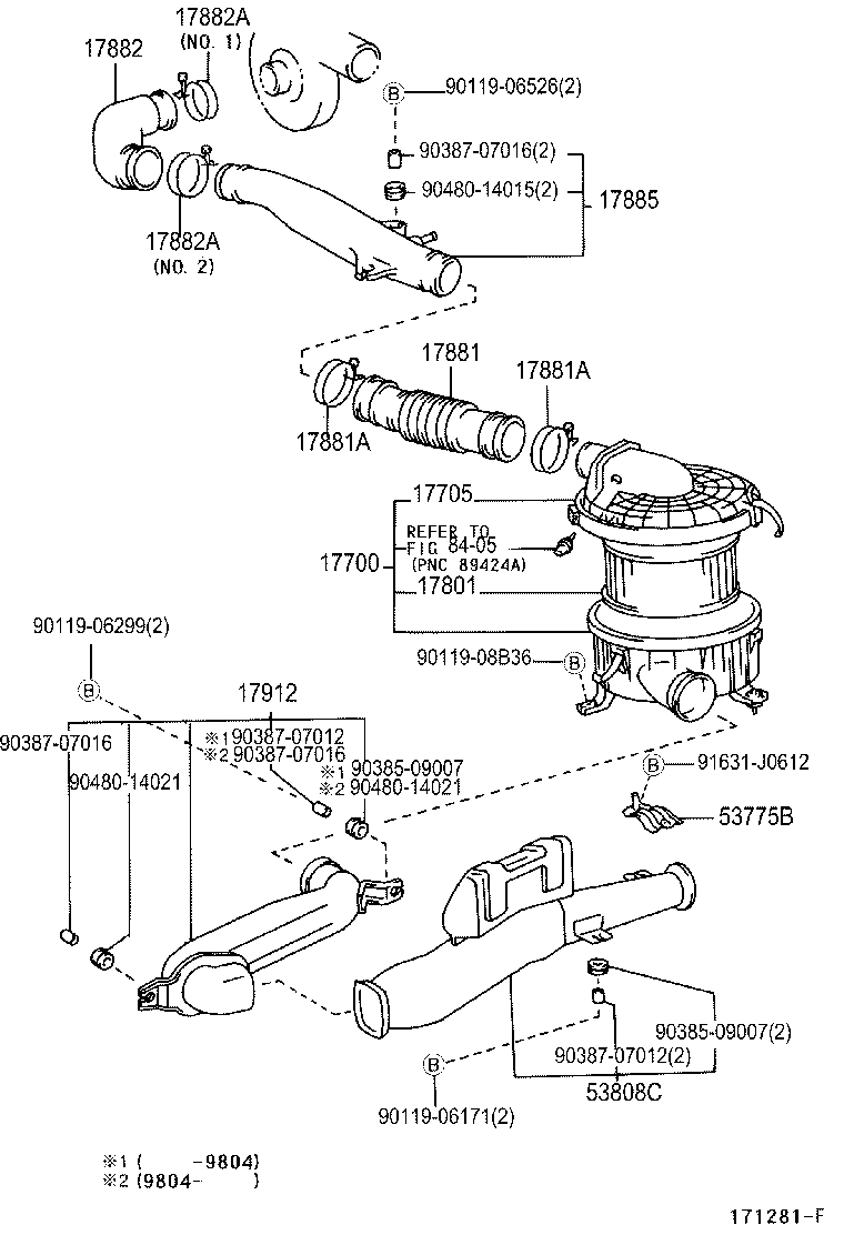 17700-5B110 CLEANER ASSY, AIR product image