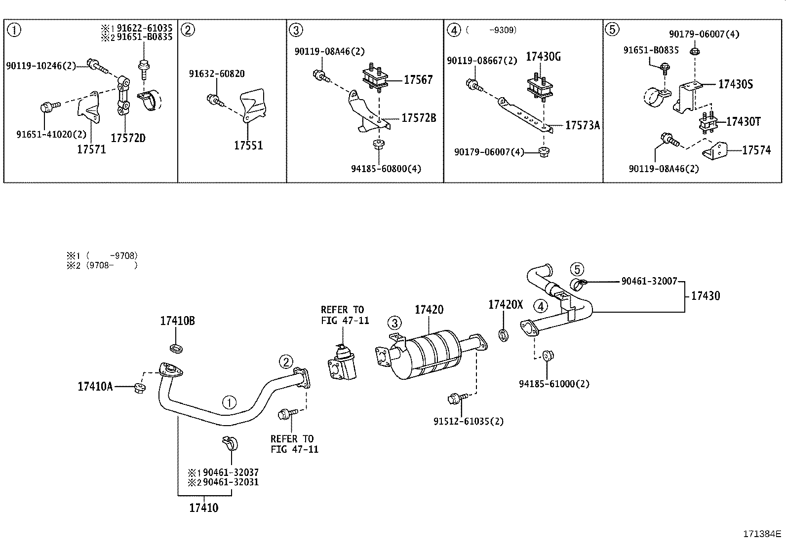 17405-17200 PIPE ASSY, EXHAUST, TAIL product image