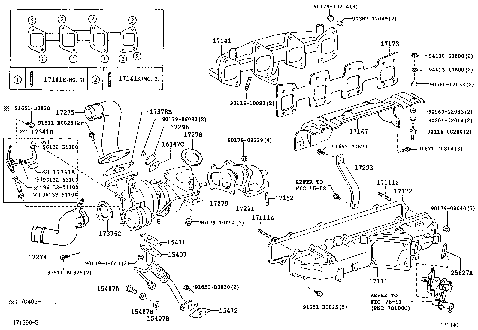 17111-58031 MANIFOLD, INTAKE product image