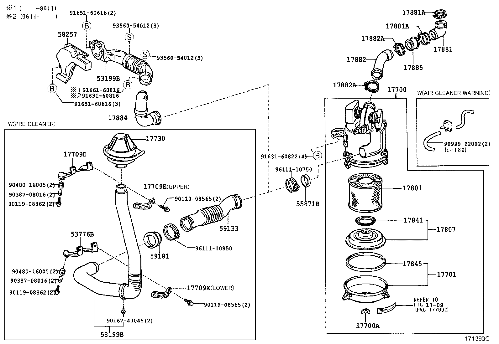 17030-78482 HOSE, AIR, NO.2 product image