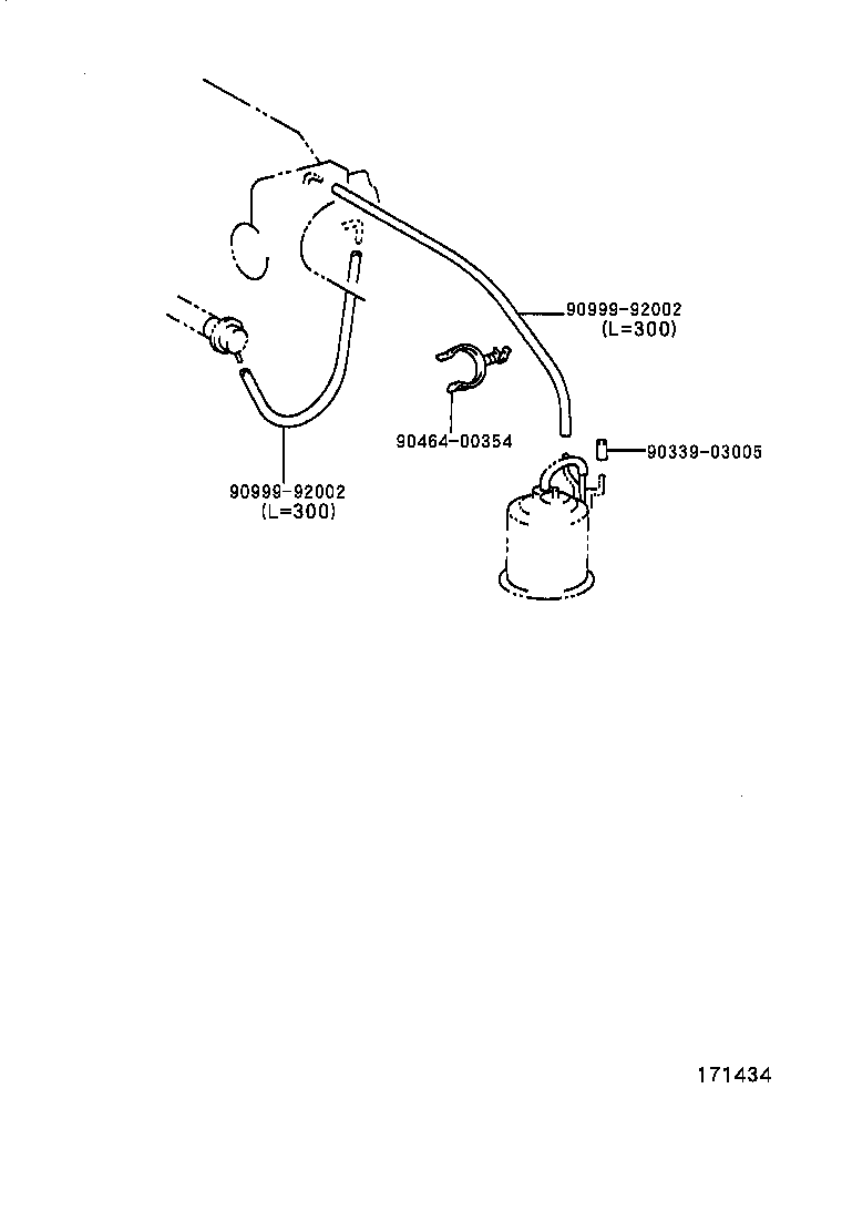 17362-88481 TUBE, AIR, NO.2 product image