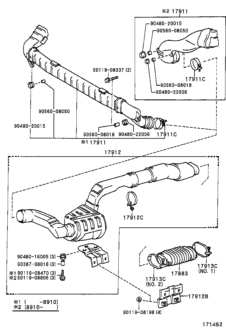 17700-72260 CLEANER ASSY, AIR product image