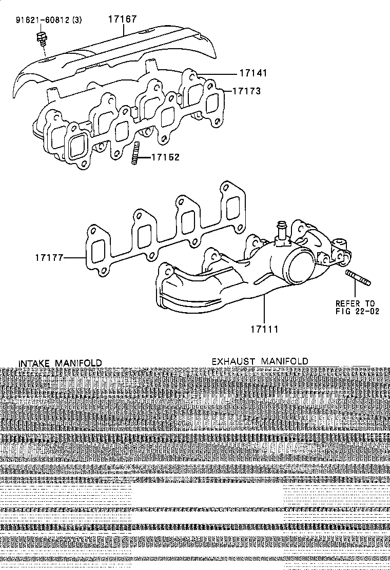 17101-64092 MANIFOLD, INTAKE product image