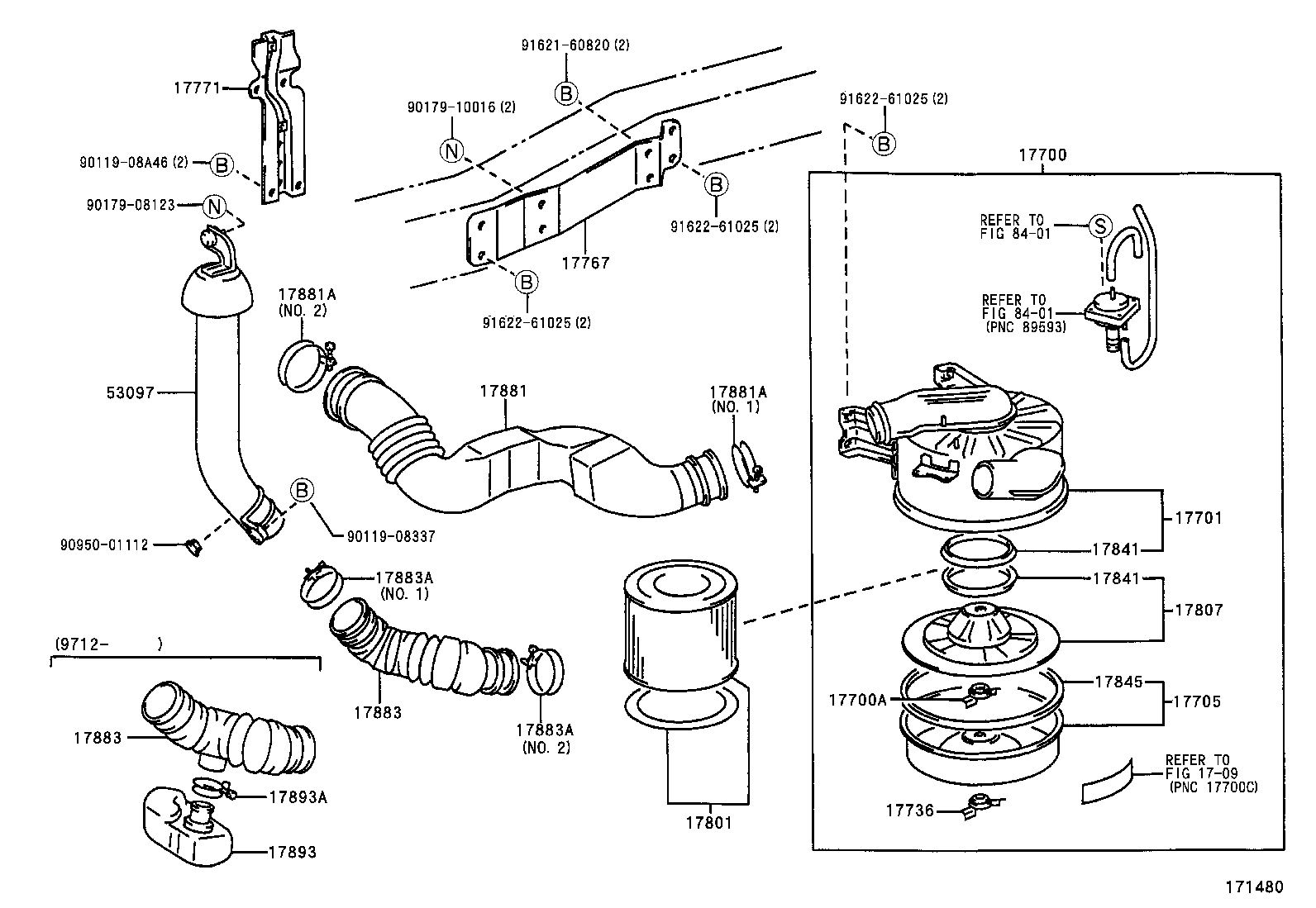 17841-44030 GASKET, FILTER ELEMENT product image