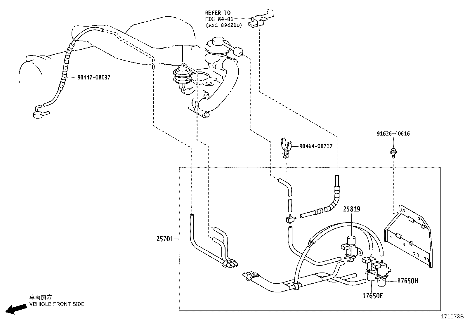 25701-54080 VALVE SET, EMISSION CONTROL product image