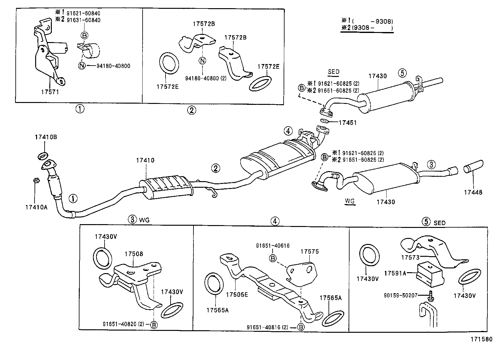 17430-70570 PIPE ASSY, EXHAUST, TAIL product image