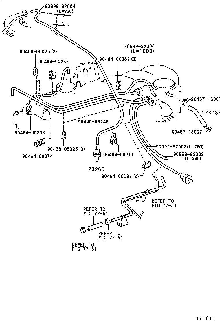 25709-17010 VALVE SUB-ASSY, HIGH ALTITUDE COMPENSATOR product image
