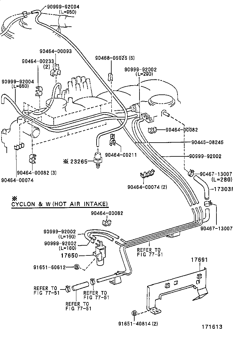 25709-17010 VALVE SUB-ASSY, HIGH ALTITUDE COMPENSATOR product image