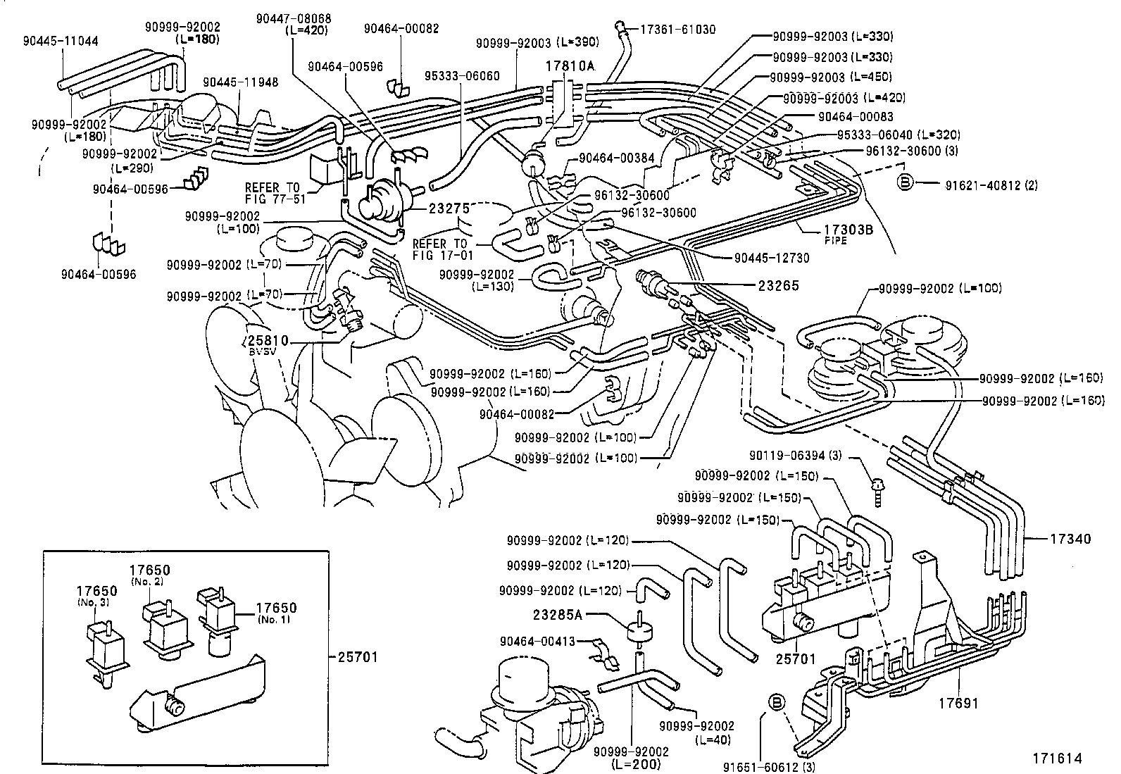 25709-17010 VALVE SUB-ASSY, HIGH ALTITUDE COMPENSATOR product image