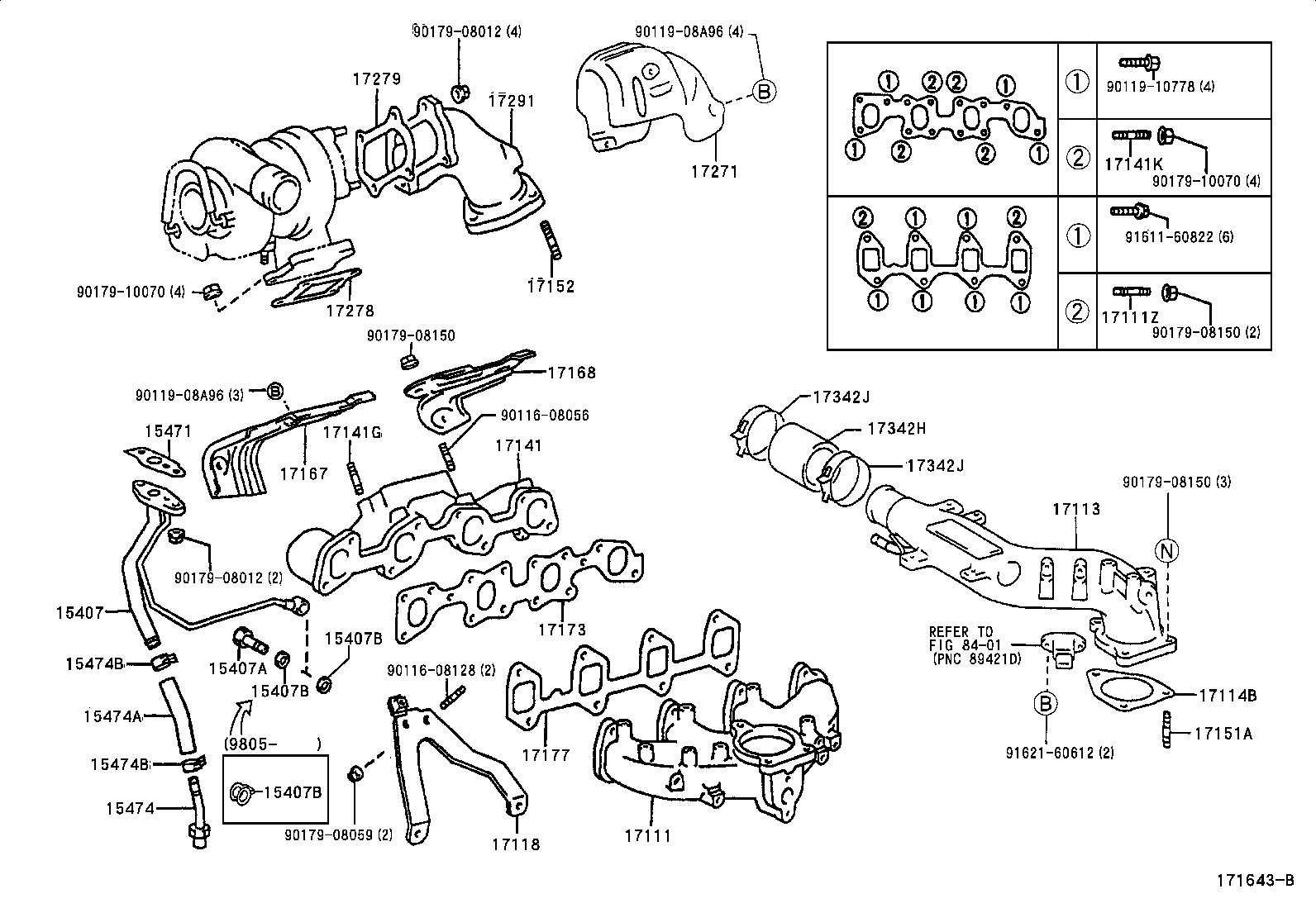 17118-30020 STAY, MANIFOLD, NO.2 product image