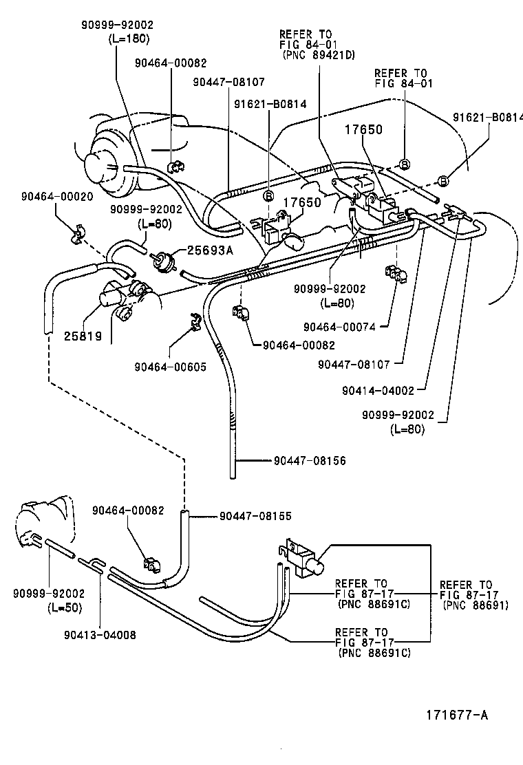 25819-17020 VALVE ASSY, VACUUM REGULATING product image