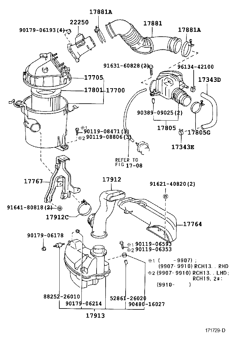 17700-75110 CLEANER ASSY, AIR product image