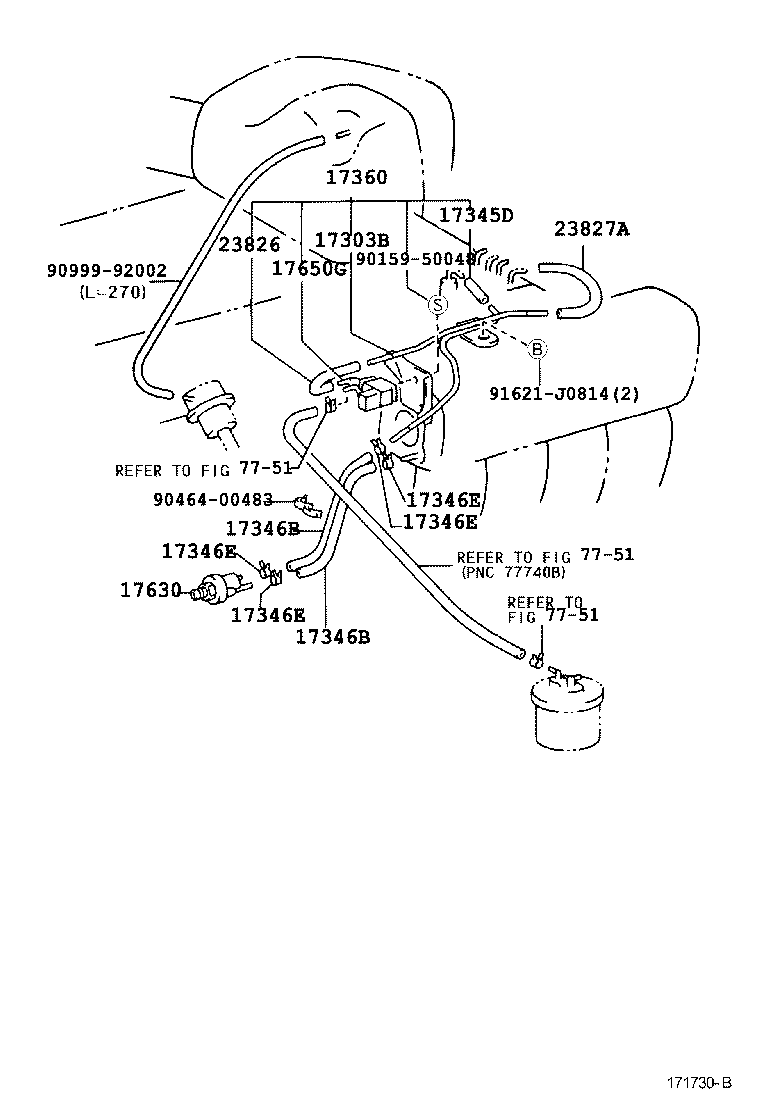 17360-75010 TUBE ASSY, AIR product image