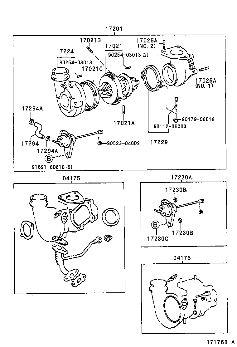 17111-67050 MANIFOLD, INTAKE product image