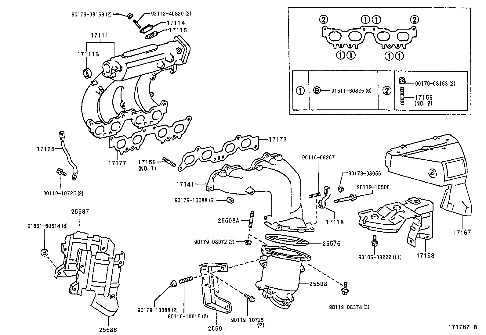 17101-74370 MANIFOLD, INTAKE product image