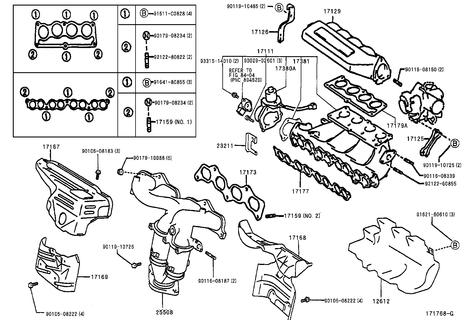 17101-74361 MANIFOLD, INTAKE product image