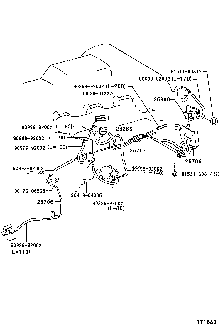 25860-75181 VALVE ASSY, VACUUM SWITCHING, NO.1 product image