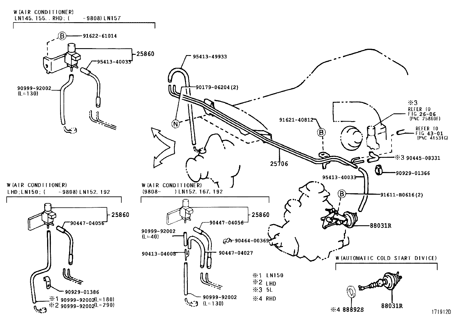 17341-75090 HOSE, NO.1(FOR IDLE-UP) product image