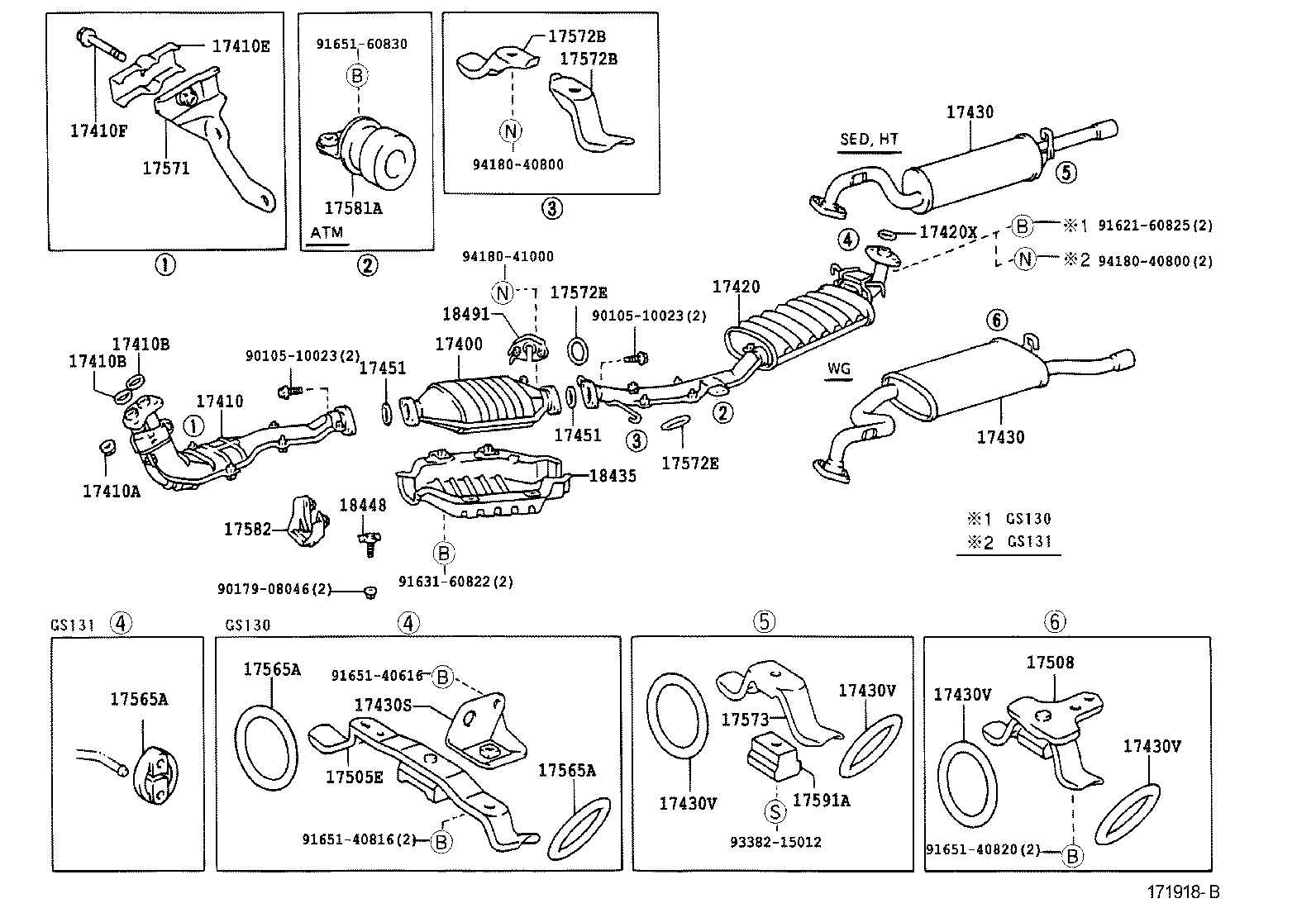 17430-70291 PIPE ASSY, EXHAUST, TAIL product image