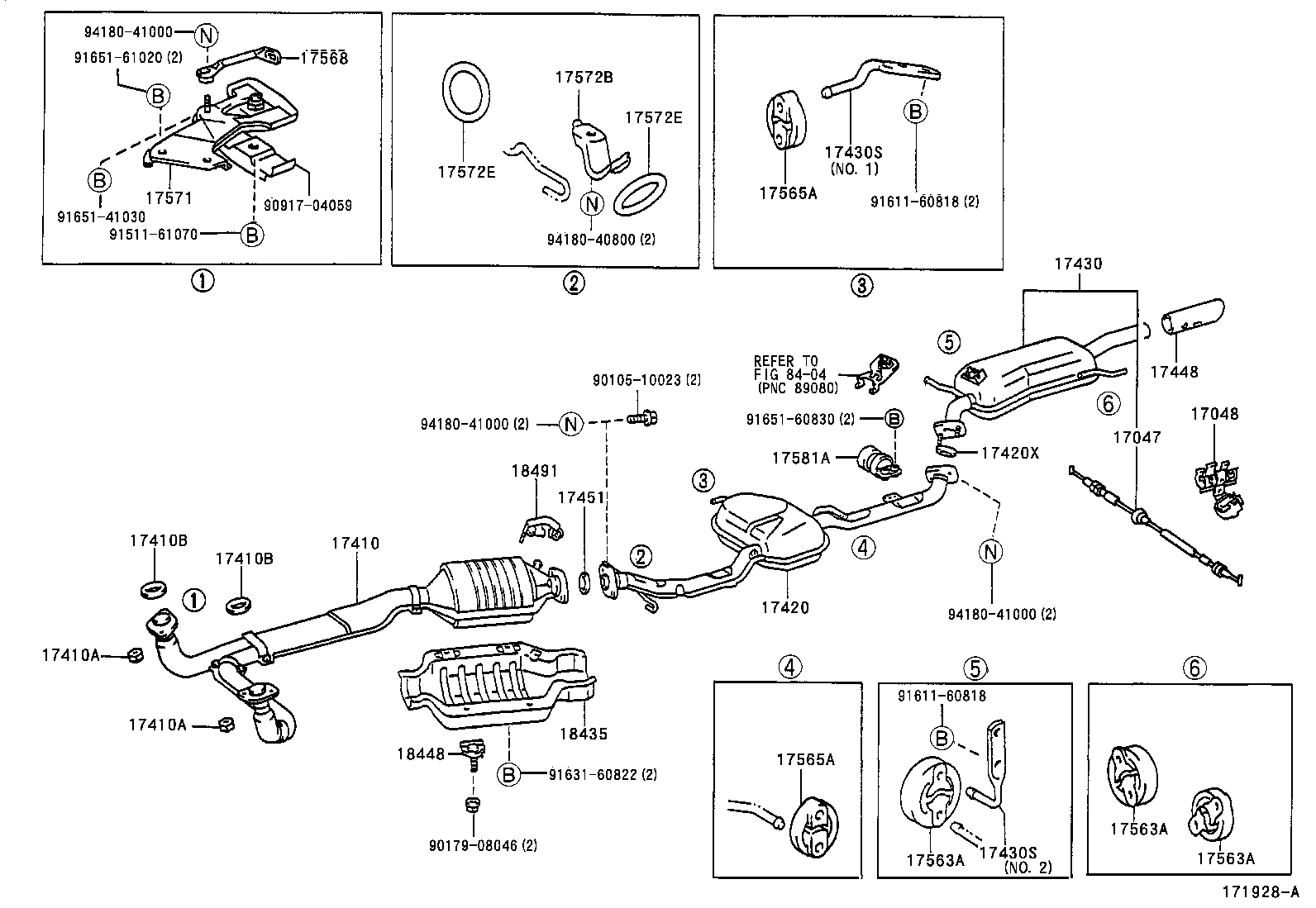 17430-70291 PIPE ASSY, EXHAUST, TAIL product image