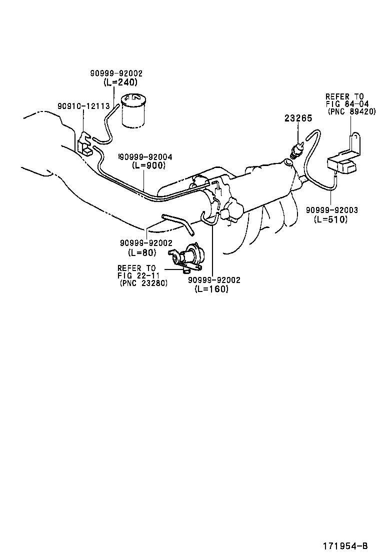 25719-13020 TANK, VACUUM SURGE product image