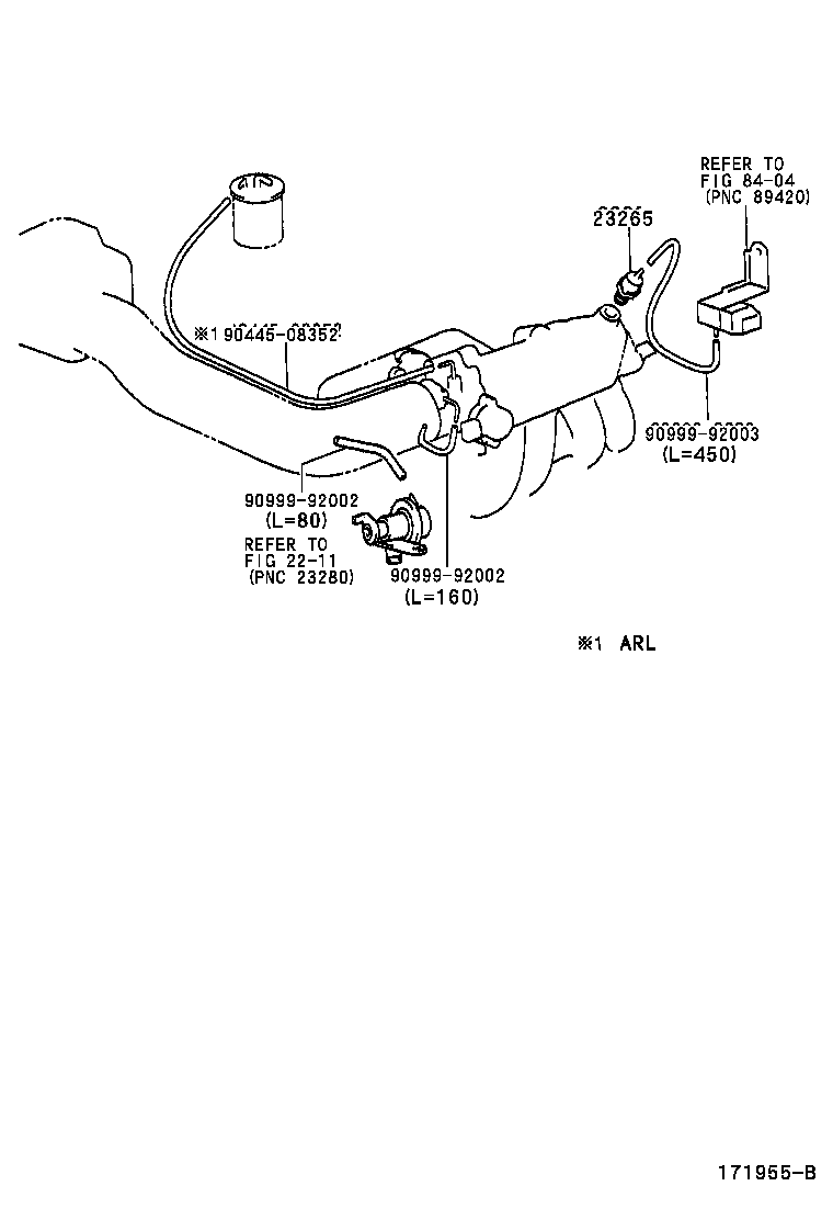 17342-13070 HOSE, AIR, NO.2 product image
