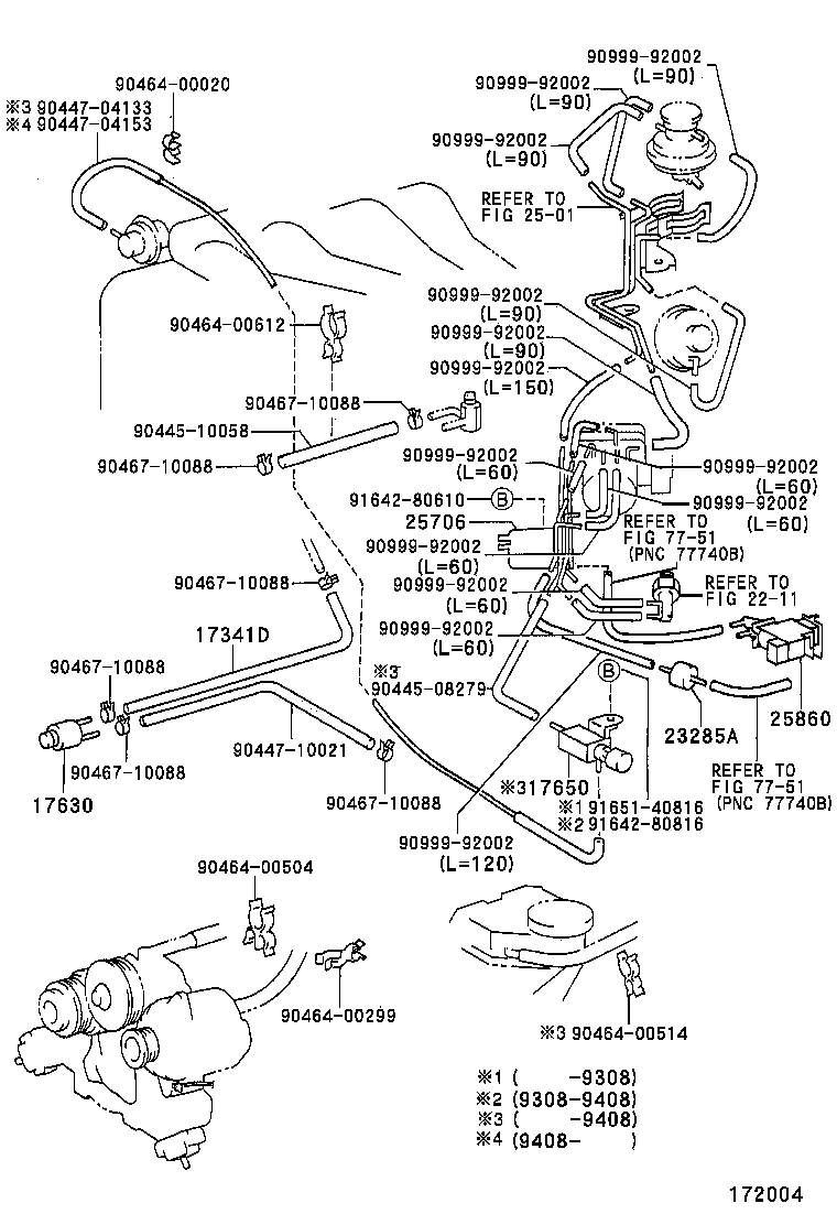 25860-76040 VALVE ASSY, VACUUM SWITCHING, NO.1 product image