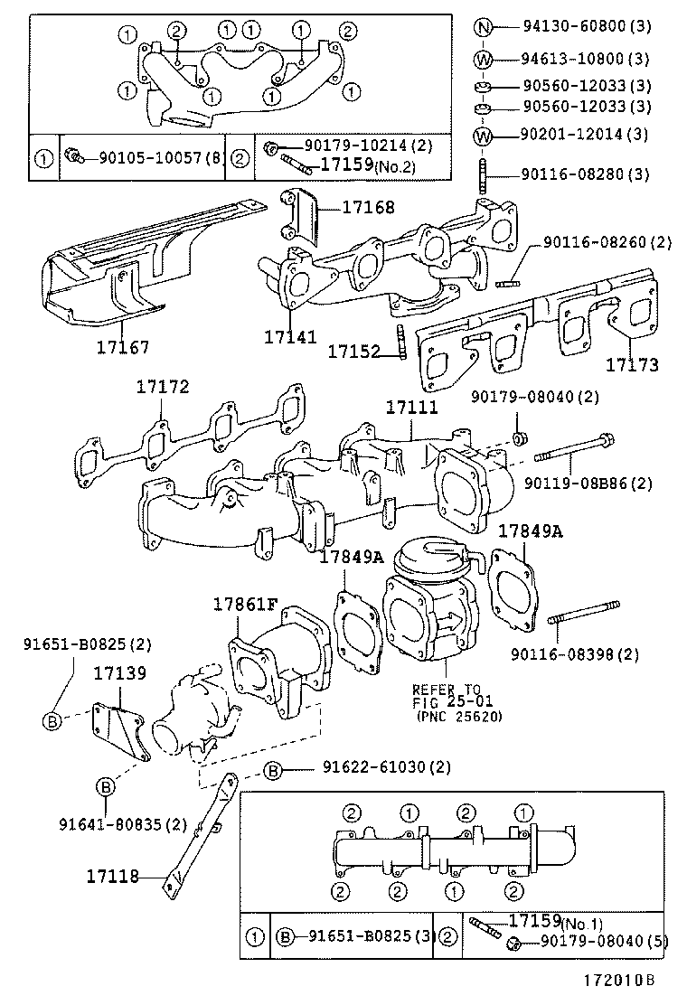 17455-78160 STAY, MANIFOLD product image