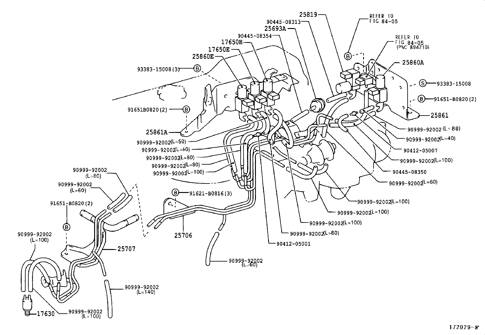 25860-75281 VALVE ASSY, VACUUM SWITCHING, NO.1 product image