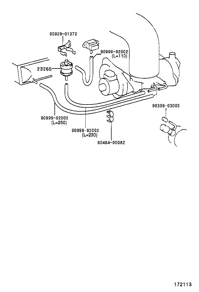 25860-75181 VALVE ASSY, VACUUM SWITCHING, NO.1 product image