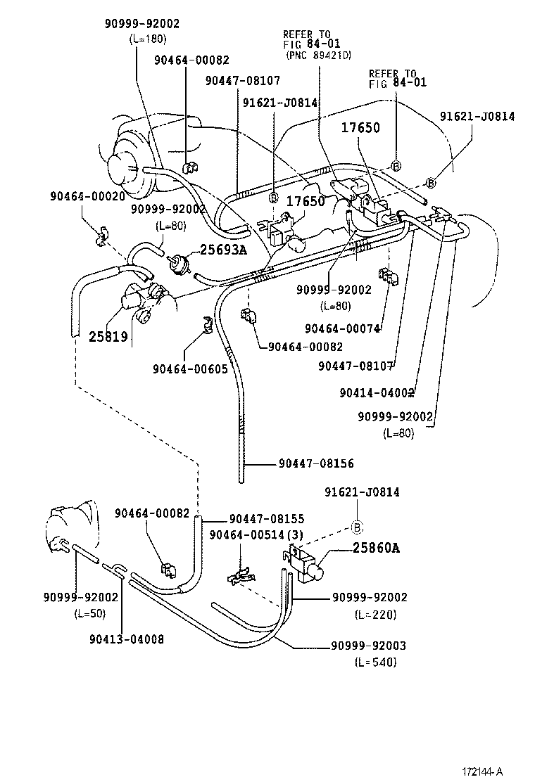 25819-17020 VALVE ASSY, VACUUM REGULATING product image
