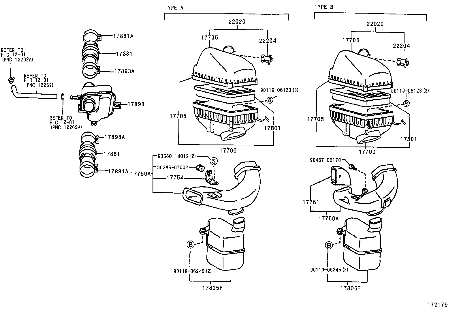 17705-74430 CAP SUB-ASSY, AIR CLEANER product image