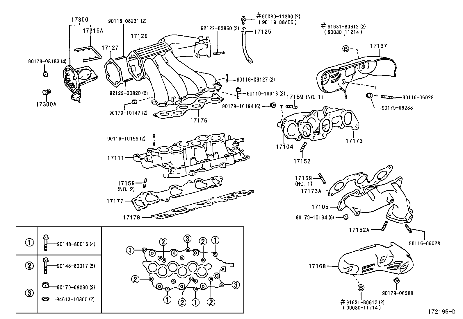 17101-0A021 MANIFOLD, INTAKE product image