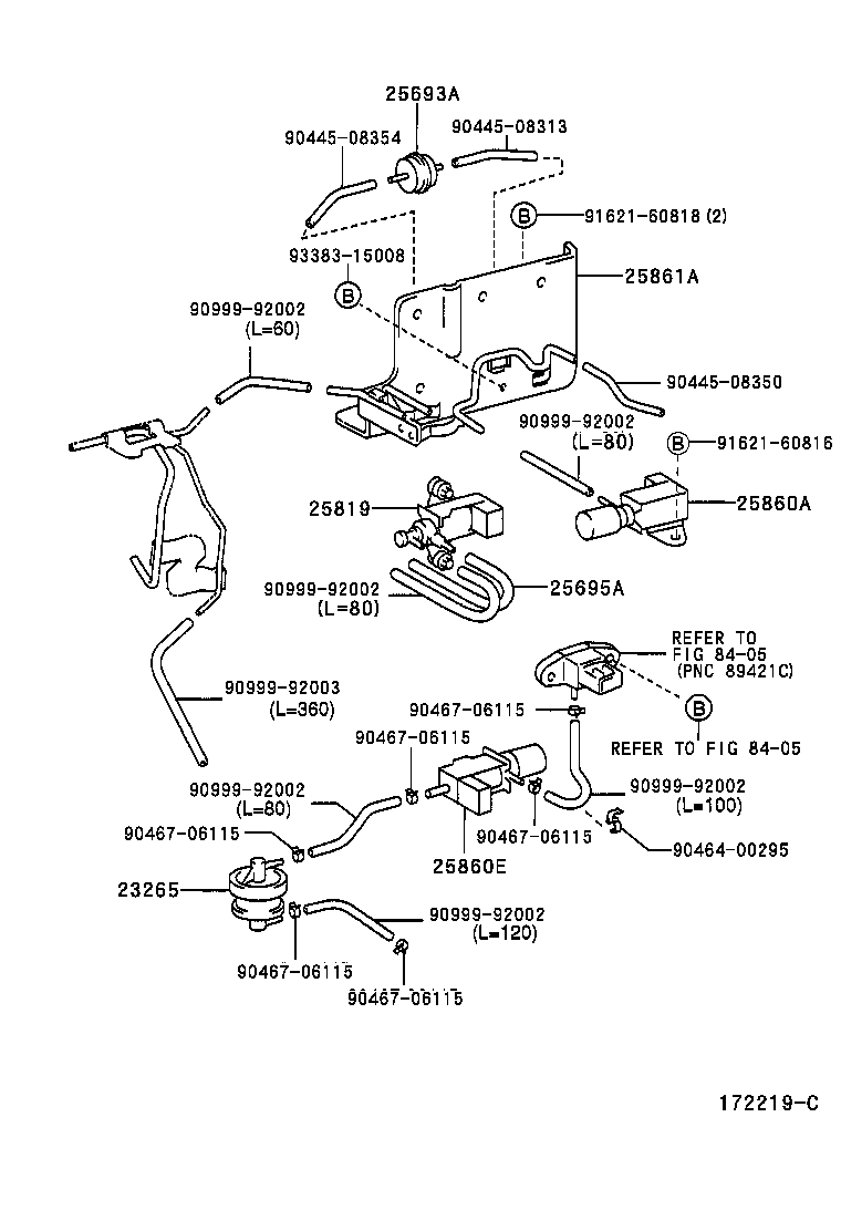 25819-58010 VALVE ASSY, VACUUM REGULATING product image