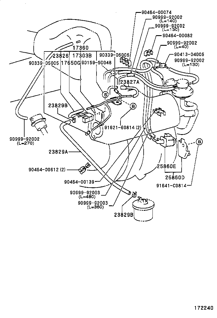 17360-54070 PIPE ASSY, AIR product image