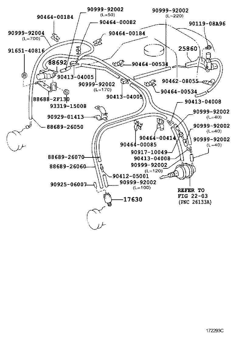25860-54030 VALVE ASSY, VACUUM SWITCHING, NO.1 product image