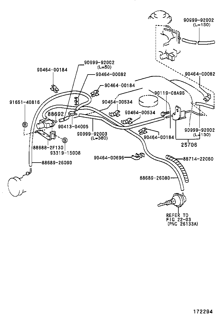 25860-54030 VALVE ASSY, VACUUM SWITCHING, NO.1 product image