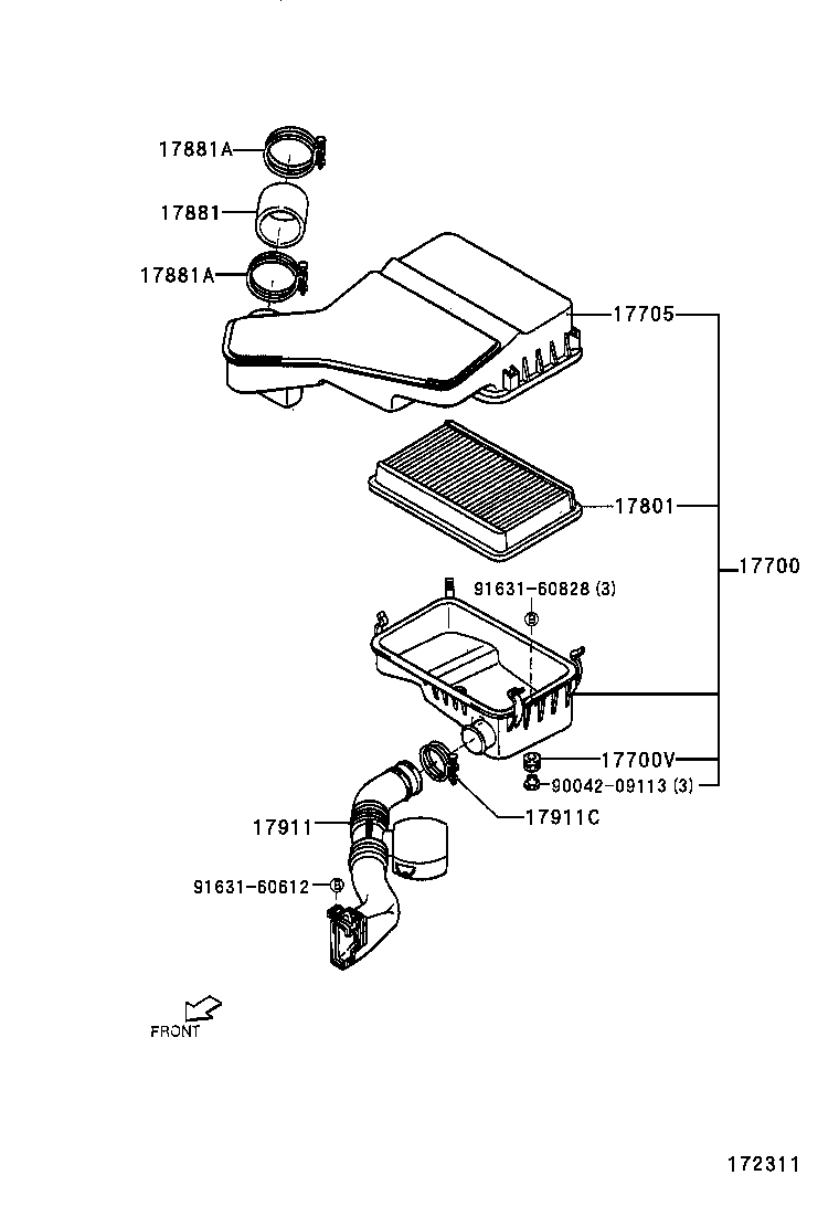 90044-30280 GROMMET product image