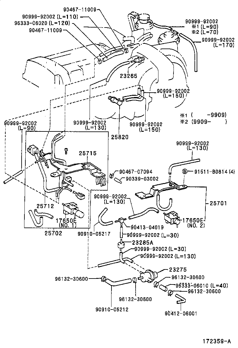 25709-17010 VALVE SUB-ASSY, HIGH ALTITUDE COMPENSATOR product image