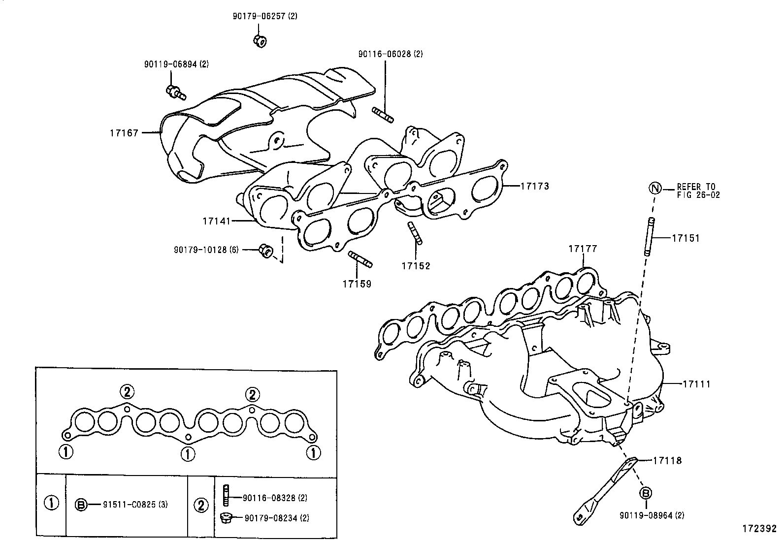17101-48010 MANIFOLD, INTAKE product image
