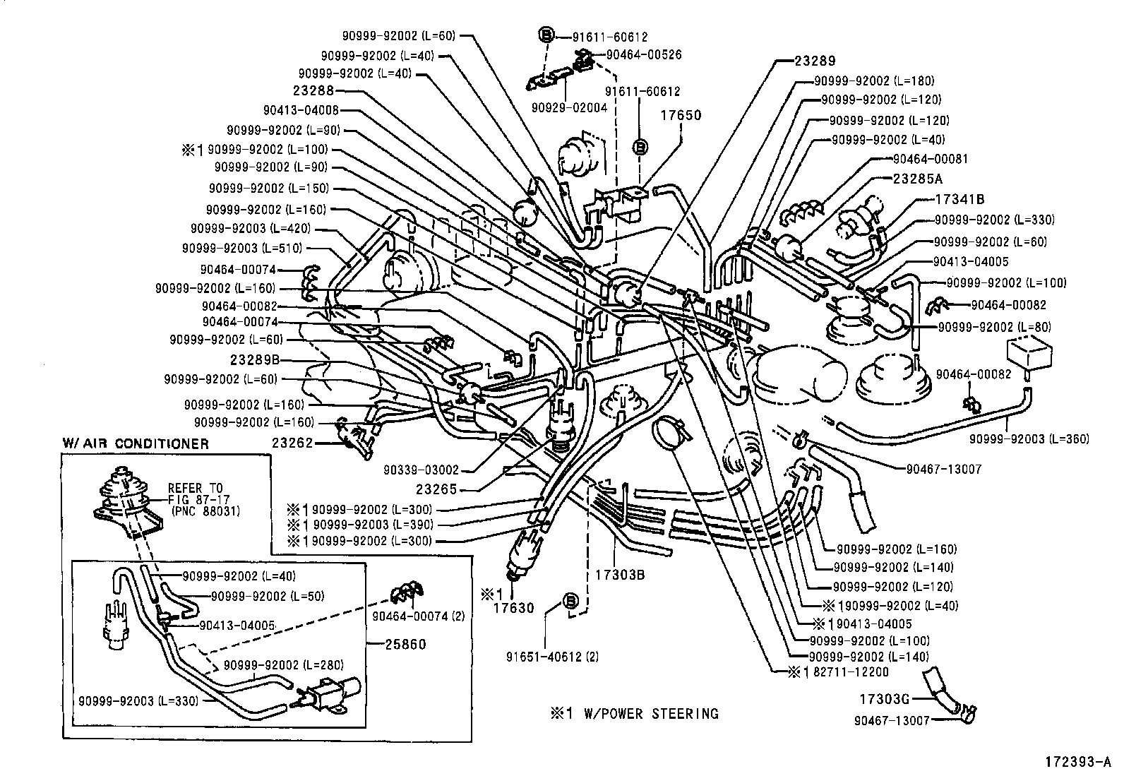 17308-64060 HOSE, NO.3(FOR IDLE-UP) product image