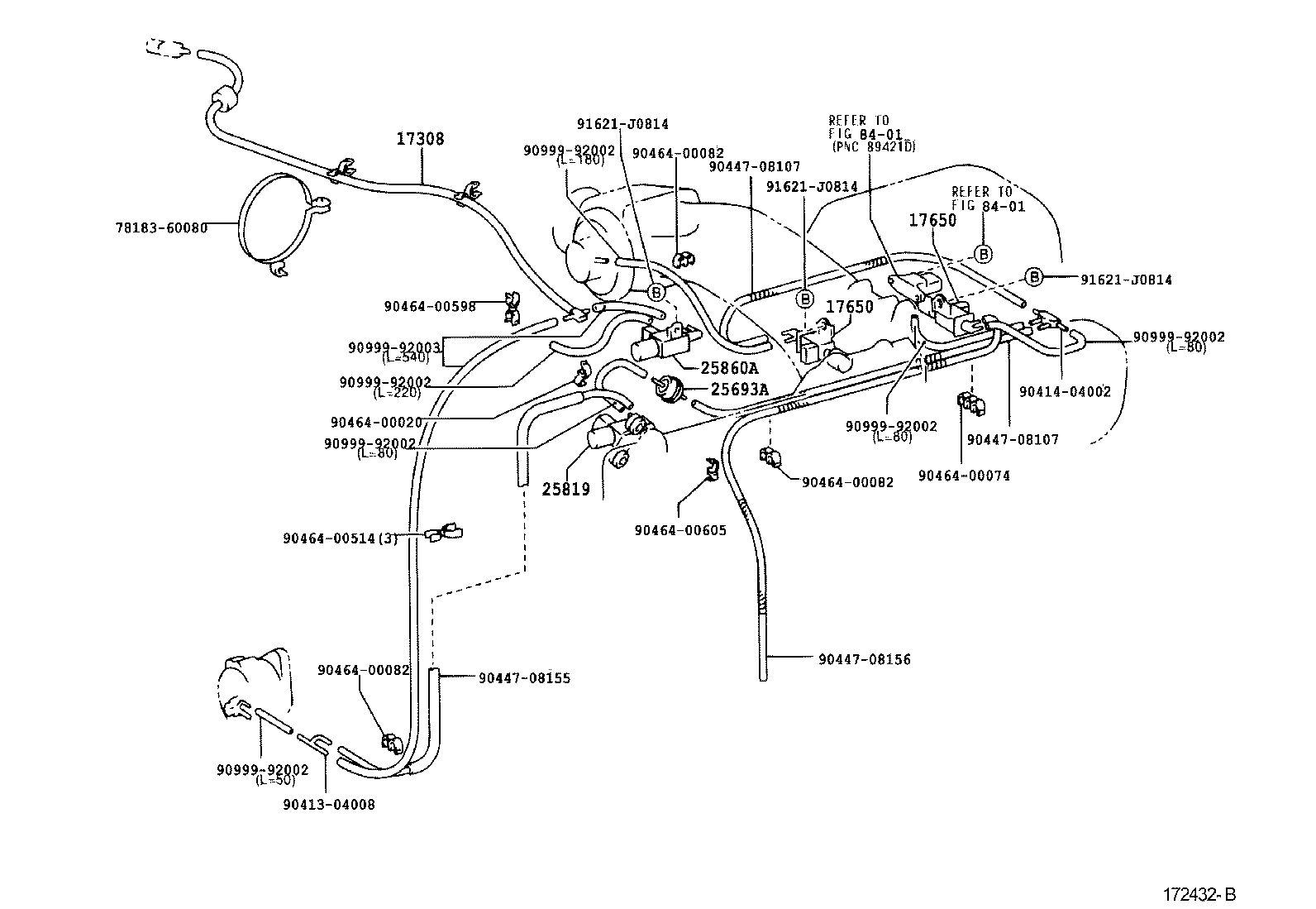 89470-60020 VALVE ASSY, VACUUM SWITCHING product image